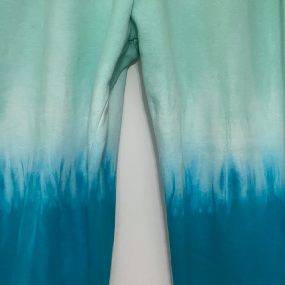 Hurley Tie Dye Ombré Teal Joggers Size L - Picture 3 of 10